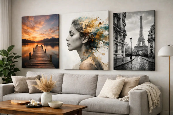 Obrazy na plátne, ktoré zmenia váš domov