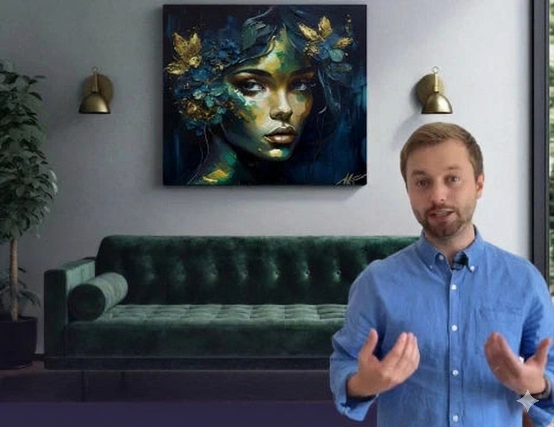 Ako oživiť obývačku zelenou sedačkou 5 dizajnérskych tipov – obrazy a dekorácie na stenu | Papilora