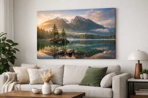Obrazy prírody na plátne, ktoré menia domov