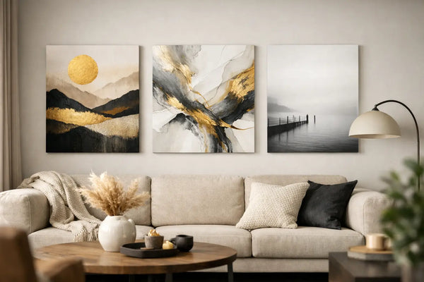 Moderné obrazy do obývačky, ktoré fungujú