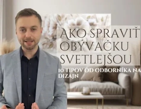 Ako spraviť obývačku svetlejšou 10 tipov od odborníka na dizajn