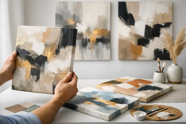 Ako vybrať abstraktné obrazy na plátne