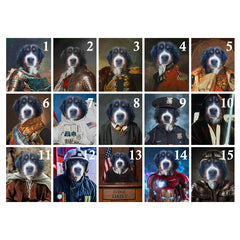 Obraz z fotky na plátne Generál_2 – 50x60 cm | rôzne uniformy