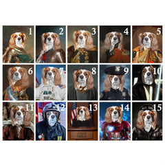 Obraz z fotky na plátne Generál_1 – 40x50 cm | rôzne uniformy