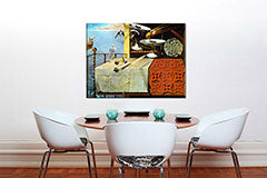 Obraz na plátne NATURA MORTE VIVENTE – Salvador Dalí | rôzne rozmery