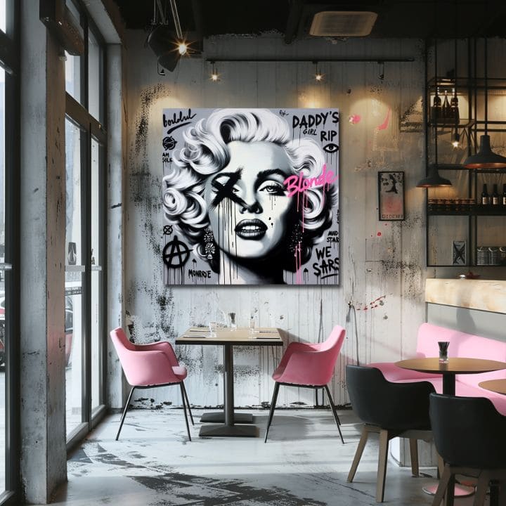 Obraz na plátne - Hollywoodska Legenda Marilyn Monroe | rôzne rozmery