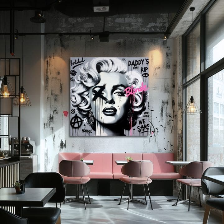 Obraz na plátne - Hollywoodska Legenda Marilyn Monroe | rôzne rozmery