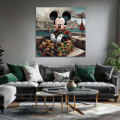 Obraz na plátne - Mickey Mouse v Luxuse | rôzne rozmery