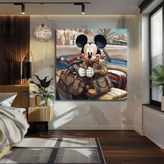Obraz na plátne - Mickey Mouse na Dovolenke | rôzne rozmery