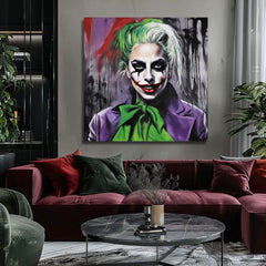 Obraz na plátne - Joker Lady | rôzne rozmery