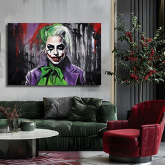Obraz na plátne - Joker Poker Face | rôzne rozmery