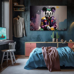 Obraz na plátne - Mickey Mouse z Horroru | rôzne rozmery