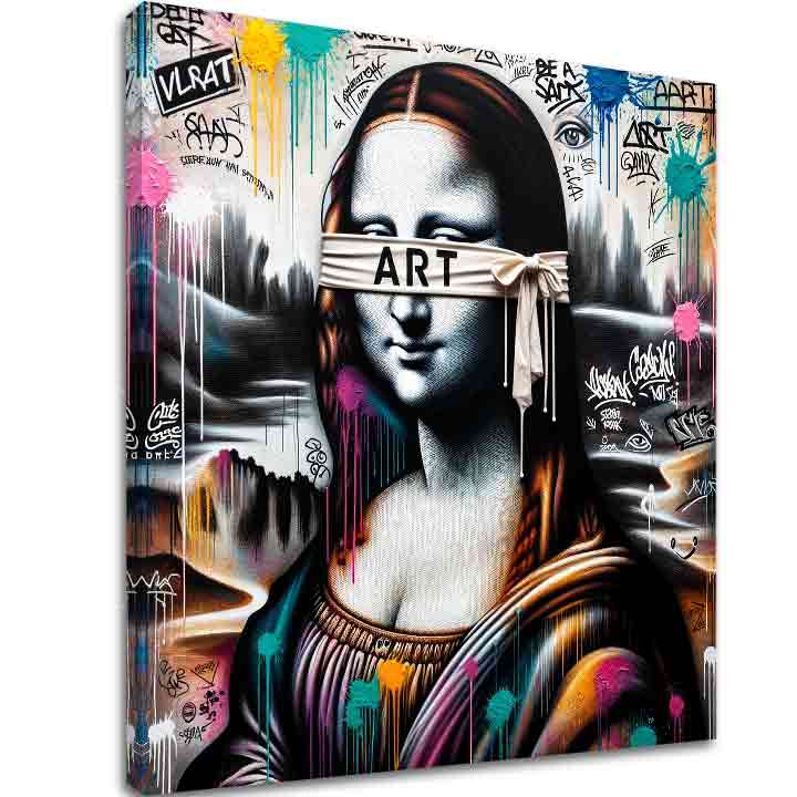 Obraz na plátne - Mona Lisa Inkognito | rôzne rozmery