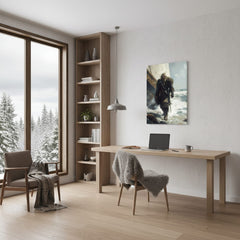 Obraz na plátne Viking na Pobreží - Historický Motív