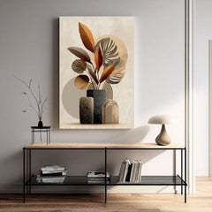Obraz na plátne Rustikálna Váza - Elegantný Motív