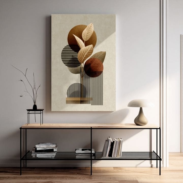 Obraz na plátne Hnedé Vetvičky - Jesenný Motív