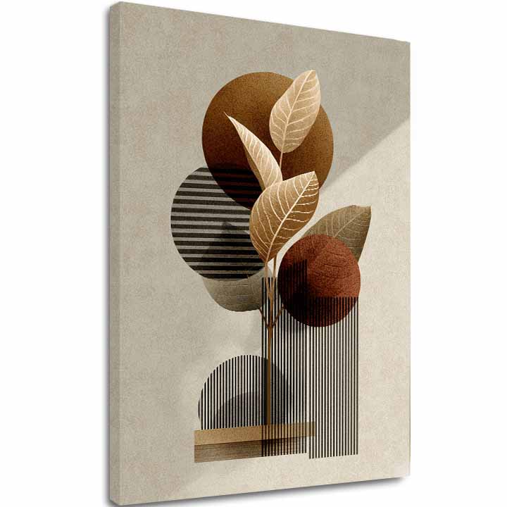 Obraz na plátne Hnedé Vetvičky - Jesenný Motív