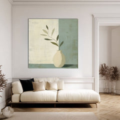 Obraz na plátne Váza na Béžovom - Moderná Dekorácia