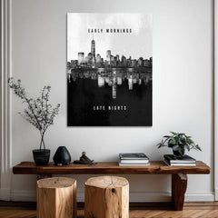 Obraz na plátne Early & Late - Moderný Motív