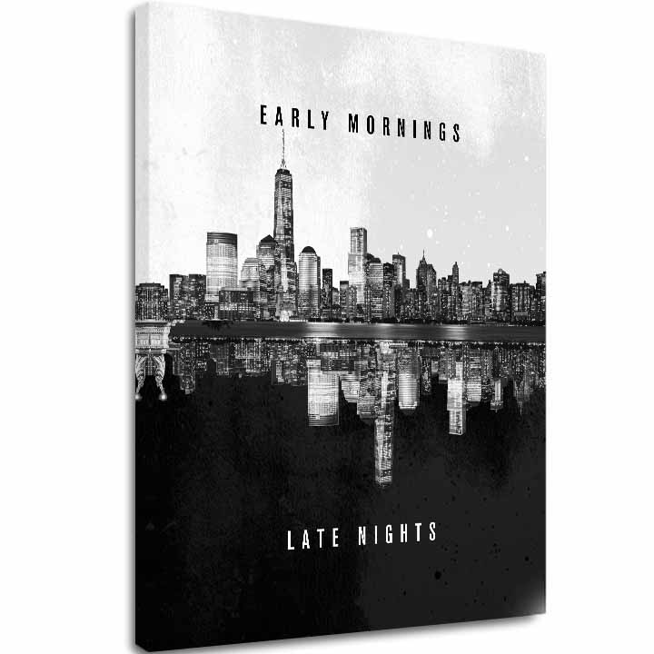 Obraz na plátne Early & Late - Moderný Motív