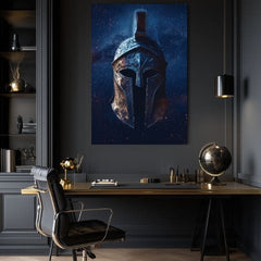 Obraz na plátne Spartan Warrior - Symbol Odvahy