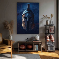 Obraz na plátne Spartan Warrior - Symbol Odvahy