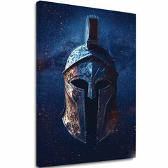 Obraz na plátne Spartan Warrior - Symbol Odvahy