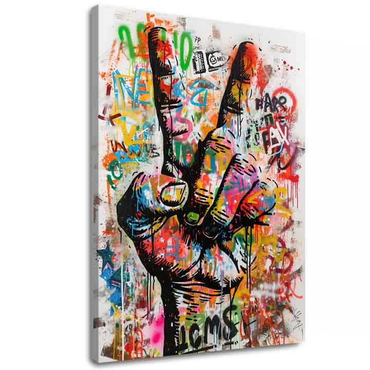 Obraz Peace Hand | Talianske plátno | rôzne rozmery