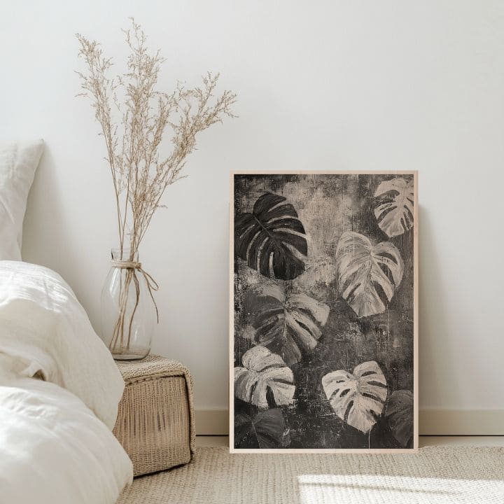 Obraz na dreve - Botanický dotyk