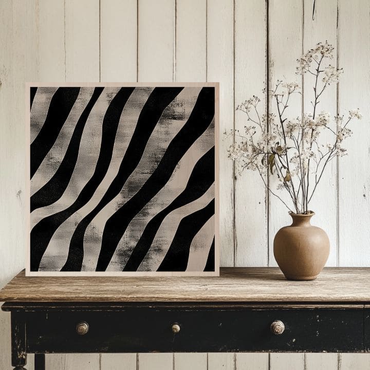 Obraz na dreve - Rytmy škandinávskej prírody