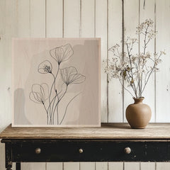 Obraz na dreve - Flóra fjordov