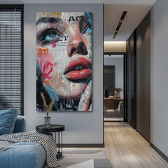 Elegantný obraz ženy Farby ulice | rôzne rozmery