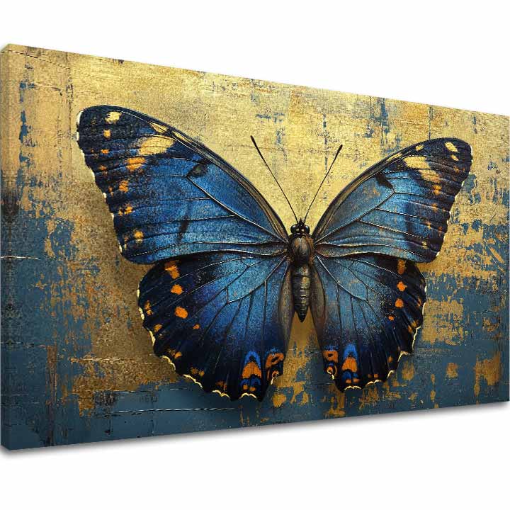 Obraz motýľov Krídla večnosti - 100% originál domaľovaný akrylom