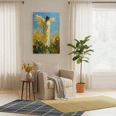 Obraz anjela Svetlo nádeje | 100% originál domaľovaný akrylom