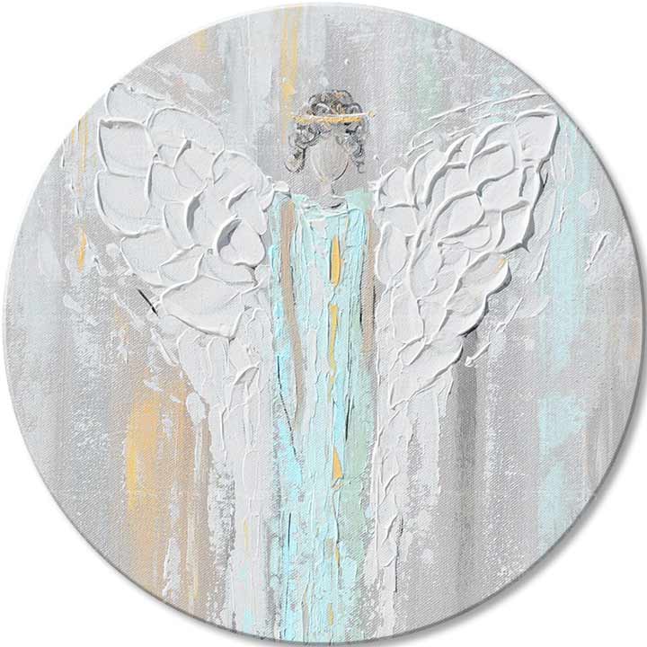 Okrúhle obrazy s akrylom Blízky priateľ | rôzne rozmery | rôzne rozmery