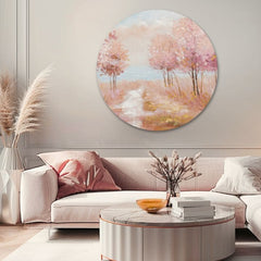 Okrúhly maľovaný obraz Vysnený život | rôzne rozmery | rôzne rozmery