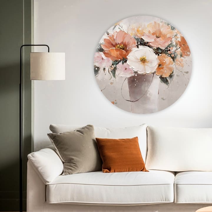 Okrúhle obrazy s akrylom Tichá symfónia | rôzne rozmery | rôzne rozmery