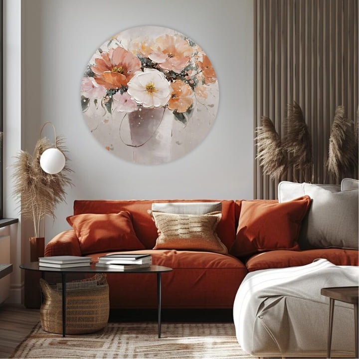 Okrúhle obrazy s akrylom Tichá symfónia | rôzne rozmery | rôzne rozmery