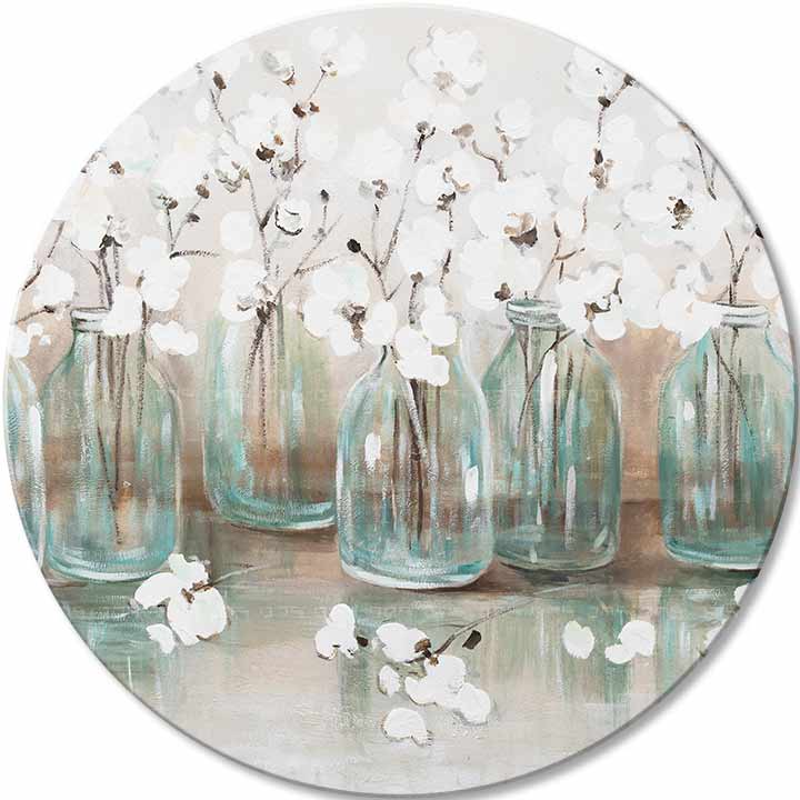 Okrúhly maľovaný obraz Obľúbená vôňa | rôzne rozmery | rôzne rozmery