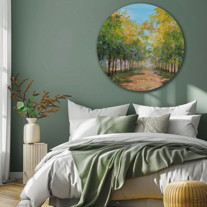 Okrúhly maľovaný obraz Inšpirácia | rôzne rozmery | rôzne rozmery