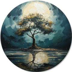 Okrúhle obrazy s akrylom Odlesky prírody | rôzne rozmery | rôzne rozmery