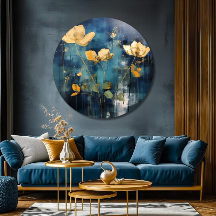 Okrúhle obrazy s akrylom Vzácny dar | rôzne rozmery | rôzne rozmery