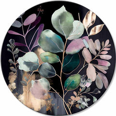 Okrúhle obrazy s akrylom Nočný život | rôzne rozmery | rôzne rozmery