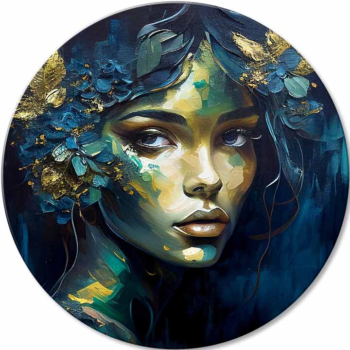 Okrúhle obrazy s akrylom Príbeh lásky | rôzne rozmery | rôzne rozmery