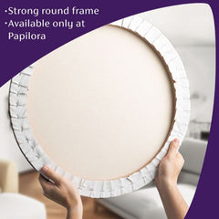 Okrúhle obrazy s akrylom Pravá elegancia