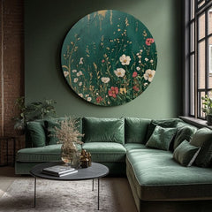 Okrúhle obrazy s akrylom Večná krása