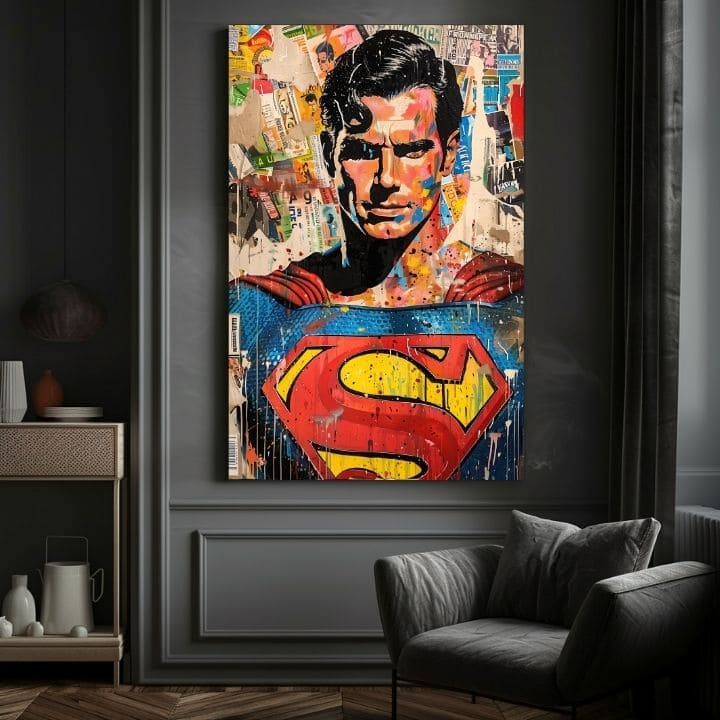 Obraz Superman: Pop ikona | Akrylové detaily