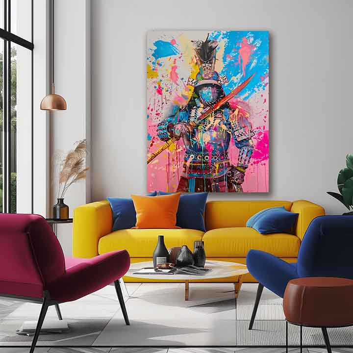 Obraz Samurai Spirit na plátne | Akrylové detaily