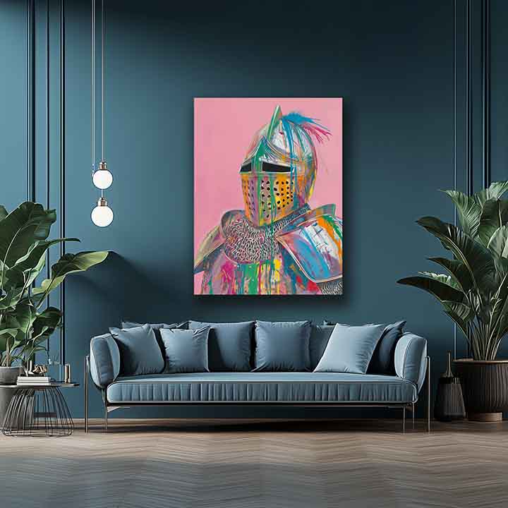 Obraz Vivid Knight na plátne | Akrylové detaily