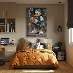 Obraz LeBron Duck na plátne | Akrylové detaily